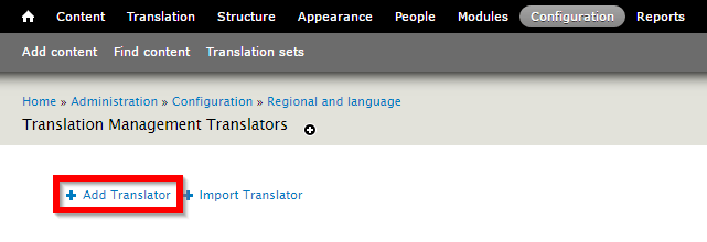translator in Drupal