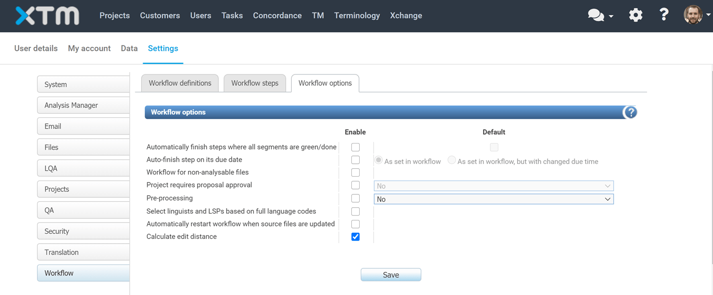 How To Enable The edit Distance Calculation Metric And Payments For MT 